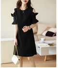 European & American Summer  Women's Lotus Leaf Sleeve Dress