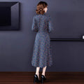 European & American Autumn and Winter Middle-Aged Lady Long Skirt